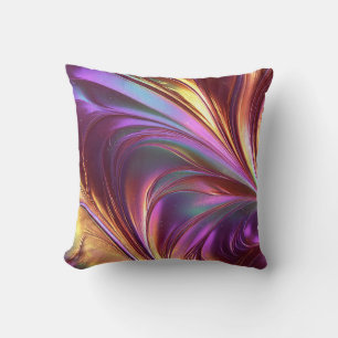 Cojín Decorativo Torno de remolino abstracto vívido arte moderno do