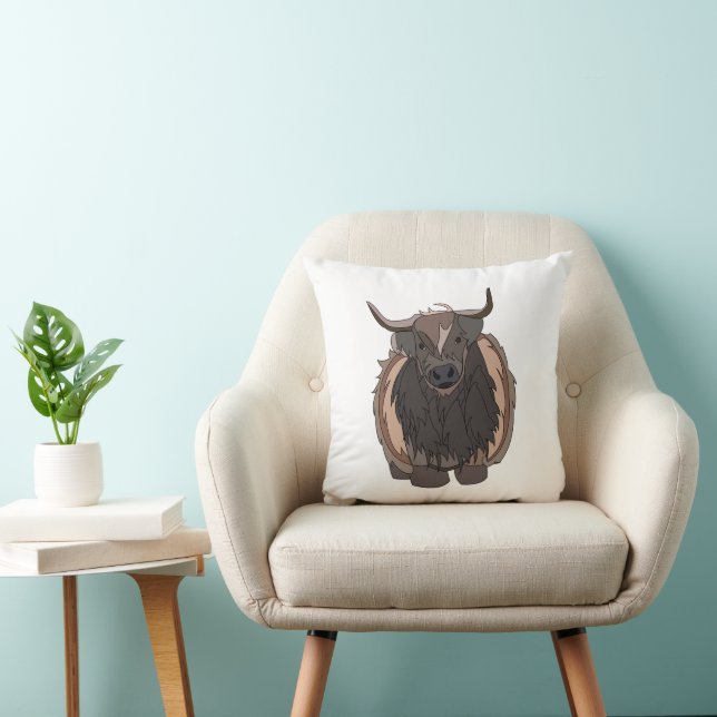 Cojín Decorativo Toro Ganado Toro (Silla)