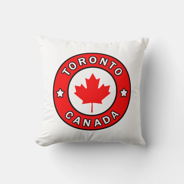 Cojín Decorativo Toronto Canadá (Anverso)