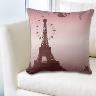 Cojín Decorativo torre de estilo parís eiffel de moda giratoria