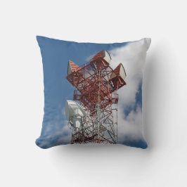 Cojín Decorativo Torre de telecomunicaciones de microondas