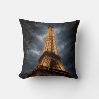 Torre Eiffel Noche París Arte – Luz Romántica de l