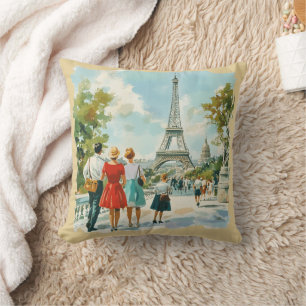Cojín Decorativo Torre Eiffel parisina de París