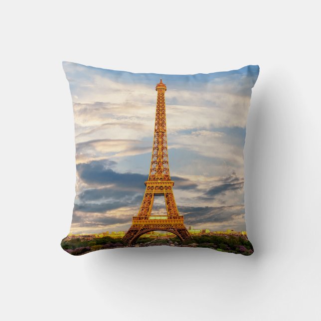 Cojín Decorativo Torre París/Eiffel (Anverso)