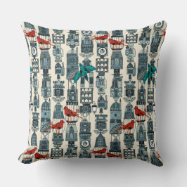 Cojín Decorativo torres de vapor