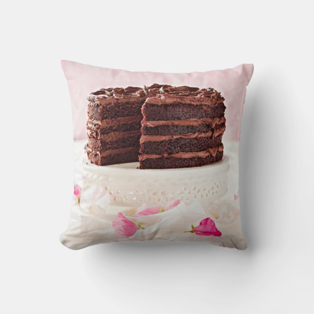 Cojín Decorativo Torta de chocolate, Sudáfrica (Anverso)