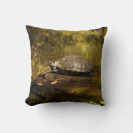 Cojín decorativo - Tortuga al iniciar sesión en es