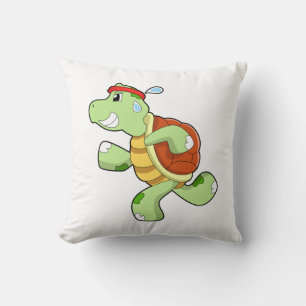 Cojín Decorativo Tortuga como corredora