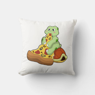Cojín Decorativo Tortuga con pizza