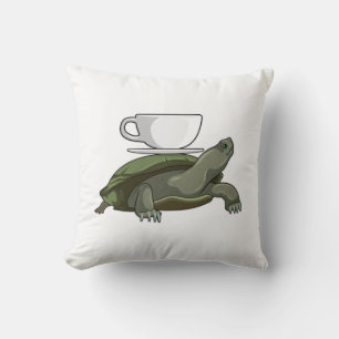 Cojín Decorativo Tortuga con té
