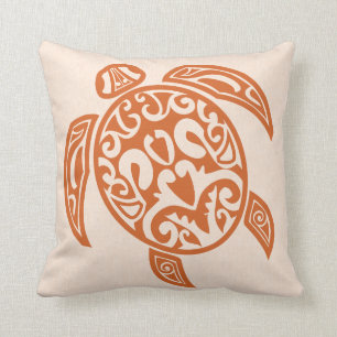 Cojín Decorativo Tortuga tribal