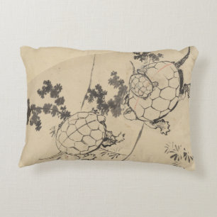 Cojín Decorativo tortugas de hokusai