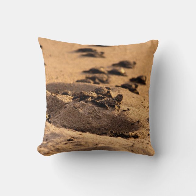 Cojín Decorativo Tortugas de mar (Anverso)