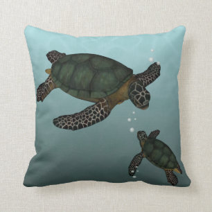 Cojín Decorativo Tortugas de mar
