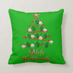 Cojín Decorativo Tortugas de mar de Mele Kalikimaka