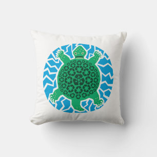 Cojín Decorativo Tortugas marinas, reciclaje