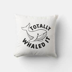 Cojín Decorativo Totalmente Lo Whaled