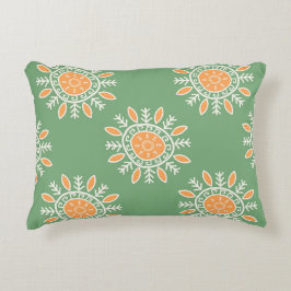 Cojín Decorativo Tote Tribal Green Peach