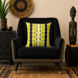 Cojín Decorativo Tótem Dorado