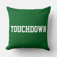TOUCHDOWN Deportivo Texto de Fútbol Blanco Profund