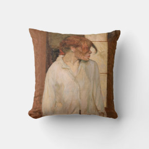 Cojín Decorativo Toulouse-Lautrec - En Montrouge, Rosa La Rouge