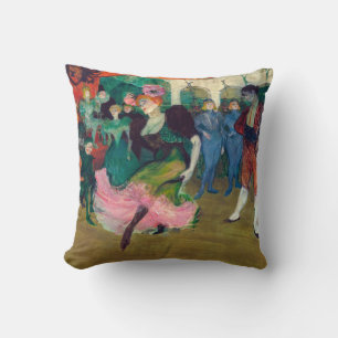 Cojín Decorativo Toulouse-Lautrec - Marcelle Lender, bailando Boler