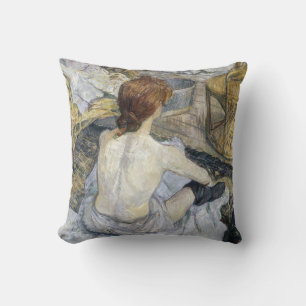 Cojín Decorativo Toulouse-Lautrec - Rousse / El Tocador