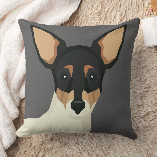 Cojín Decorativo Toy Fox Terrier (Manta)