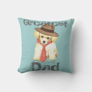 Cojín Decorativo Toy Poodle Dad