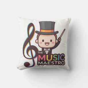 Cojín Decorativo Trabajo de Maestro de Música
