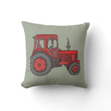 Tractor rojo