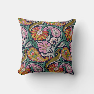 Cojín Decorativo Traditional Mughal Allover Designart,asian,backgro