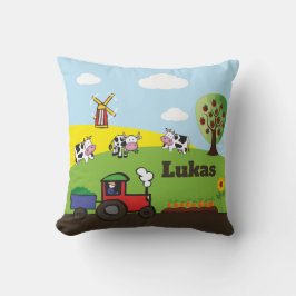 Cojín Decorativo Traktor - Bauernhof | personalisierbares Kissen