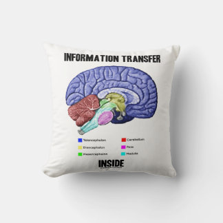Cojín Decorativo Transferencia de información dentro del humor de l