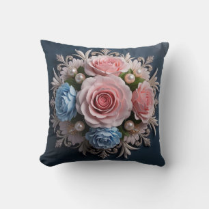 Cojín Decorativo Trato de flores sin tiempo para ella