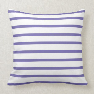 Cojín Decorativo Trazos modernos de lavanda blanca costera