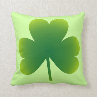 Cojín Decorativo Trébol irlandés afortunado