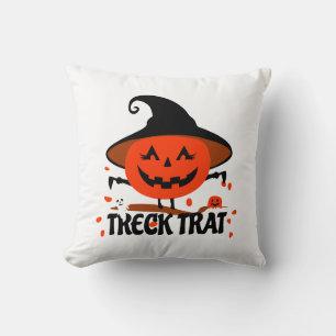 Cojín Decorativo Treck Trat Pumpkin Sonriente