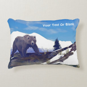 Cojín Decorativo Treeline Grizzly