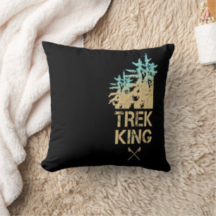 Cojín Decorativo Trekking y senderismo Diseño Forestal al Aire Libr