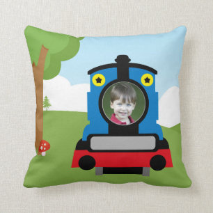 Cojín Decorativo Tren cortado