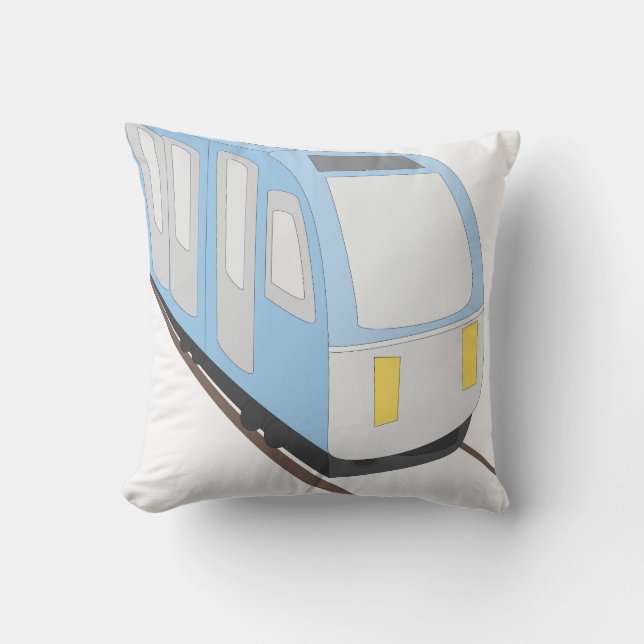 Cojín Decorativo Tren de tren (Anverso)