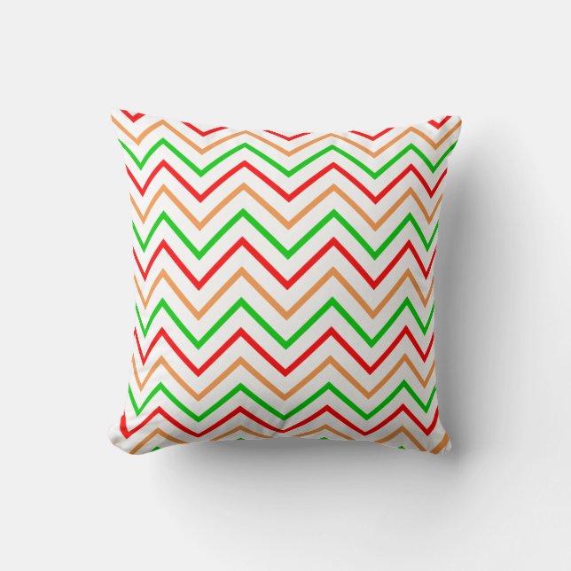 Cojín Decorativo Trendy Bright Chevron Pattern (Anverso)