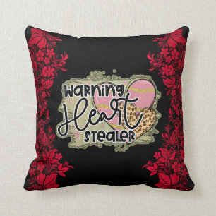 Cojín Decorativo Trendy Heart Stealer Día de San Valentín Cotton