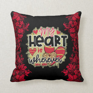 Cojín Decorativo Trendy My Heart Día de San Valentín Cotton