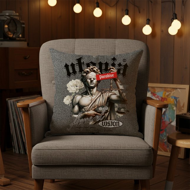 Cojín Decorativo Trendy Urban Graffiti Throw Pillow (Subido por el creador)