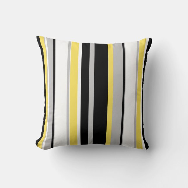 Cojín decorativo trenzado monocromático (Anverso)