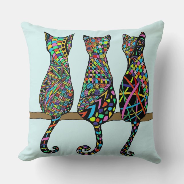 Cojín Decorativo Tres Amigos (Anverso)