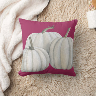 Cojín Decorativo Tres calabazas blancas