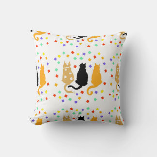 Cojín Decorativo Tres gatos